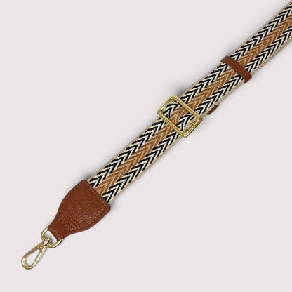 Ремінь для сумки LA8 2304 Woody/Gold/Brown