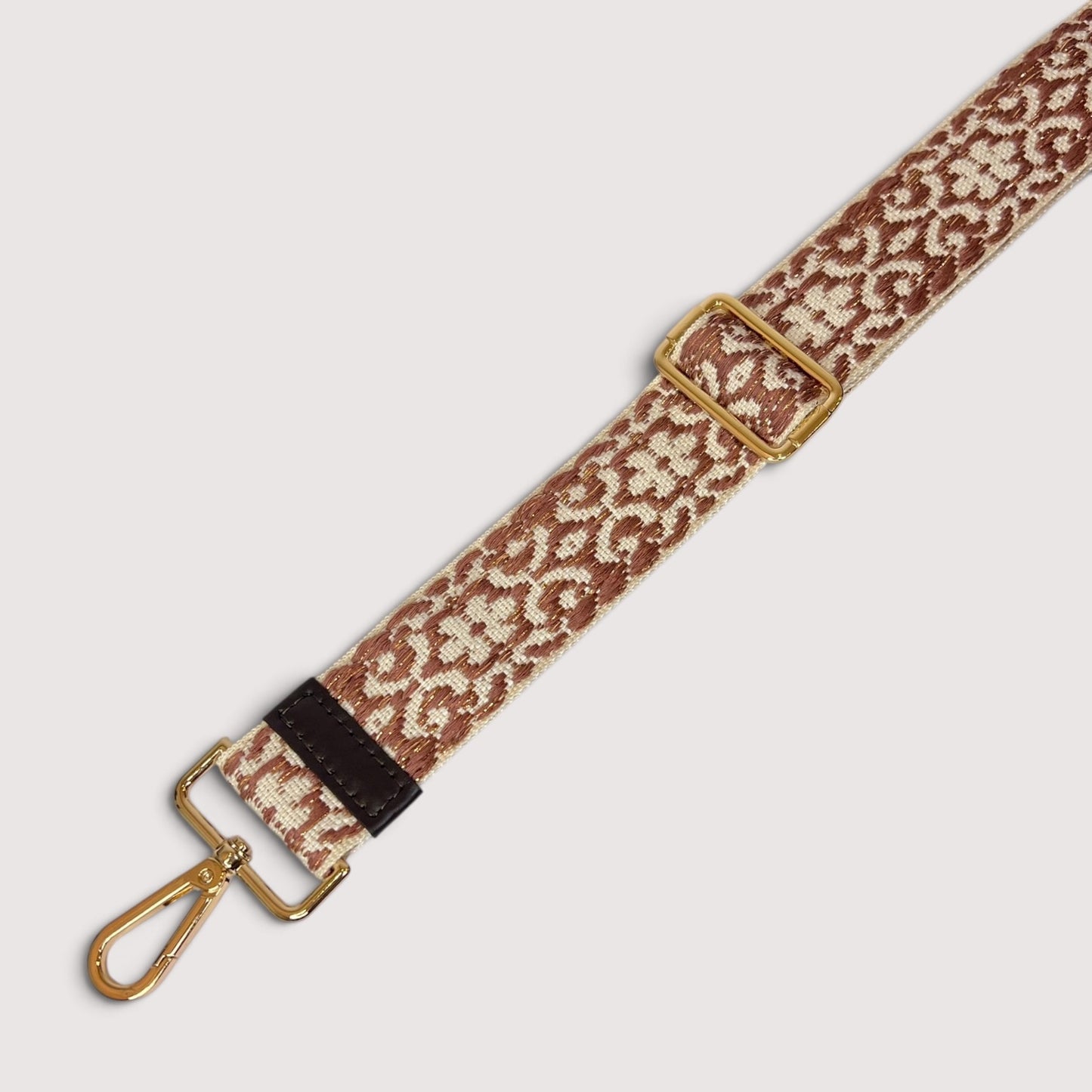 Ремінь для сумки LA8 1339/40/1 Flower Bronze