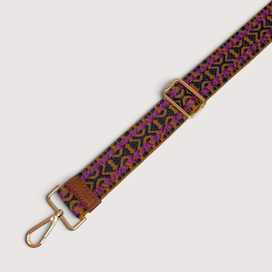 Ремінь для сумки LA8 1557/40/99 camel purple