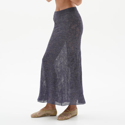 Спідниця BlackSeaTribe Півпрозора міді Фіолет skirtLIMPIDviolet