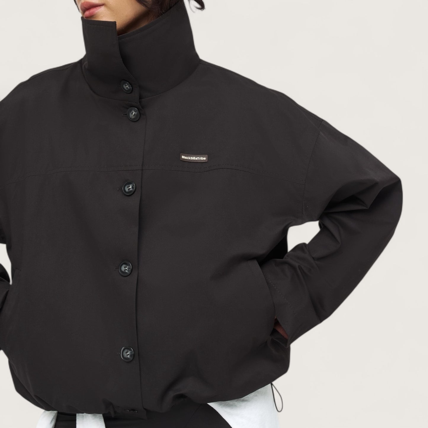 Куртка BlackSeaTribe Куртка Хагз Чорний jacketHUGSblack