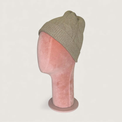 Шапка Butterfly BY LYU 2025.28 АТ beige cachmere