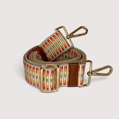 Ремінь для сумки LA8 1549/40/55 Beige/Orange