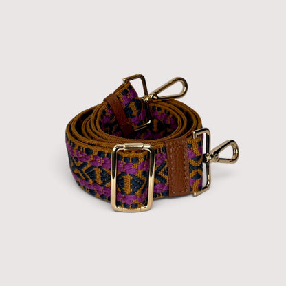 Ремінь для сумки LA8 1557/40/99 camel purple