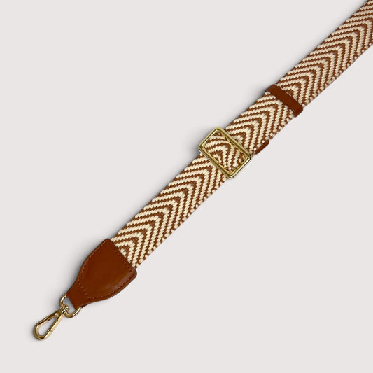 Ремінь для сумки Etape 2302 Brandylimit/Gold/Brown