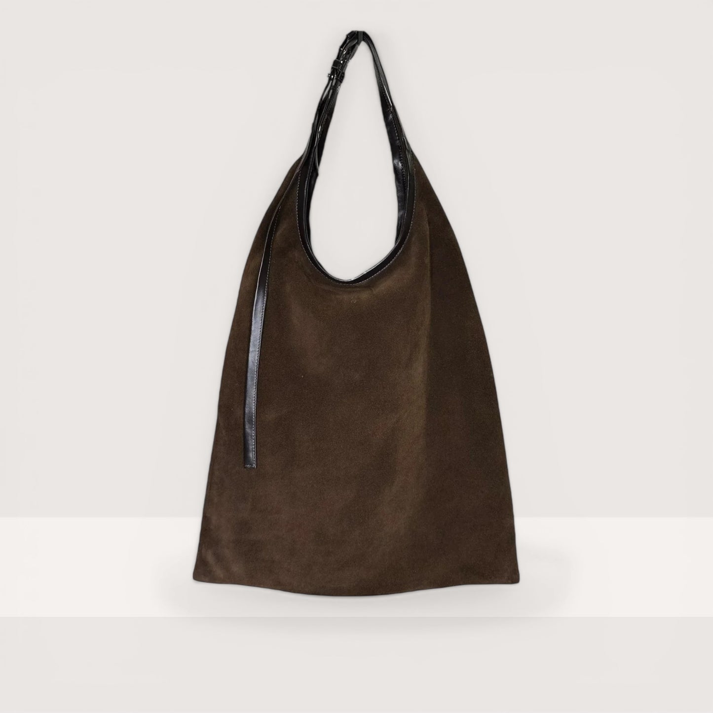 Сумка Etape 0017 La Poche Grande Suede Dark chocolate