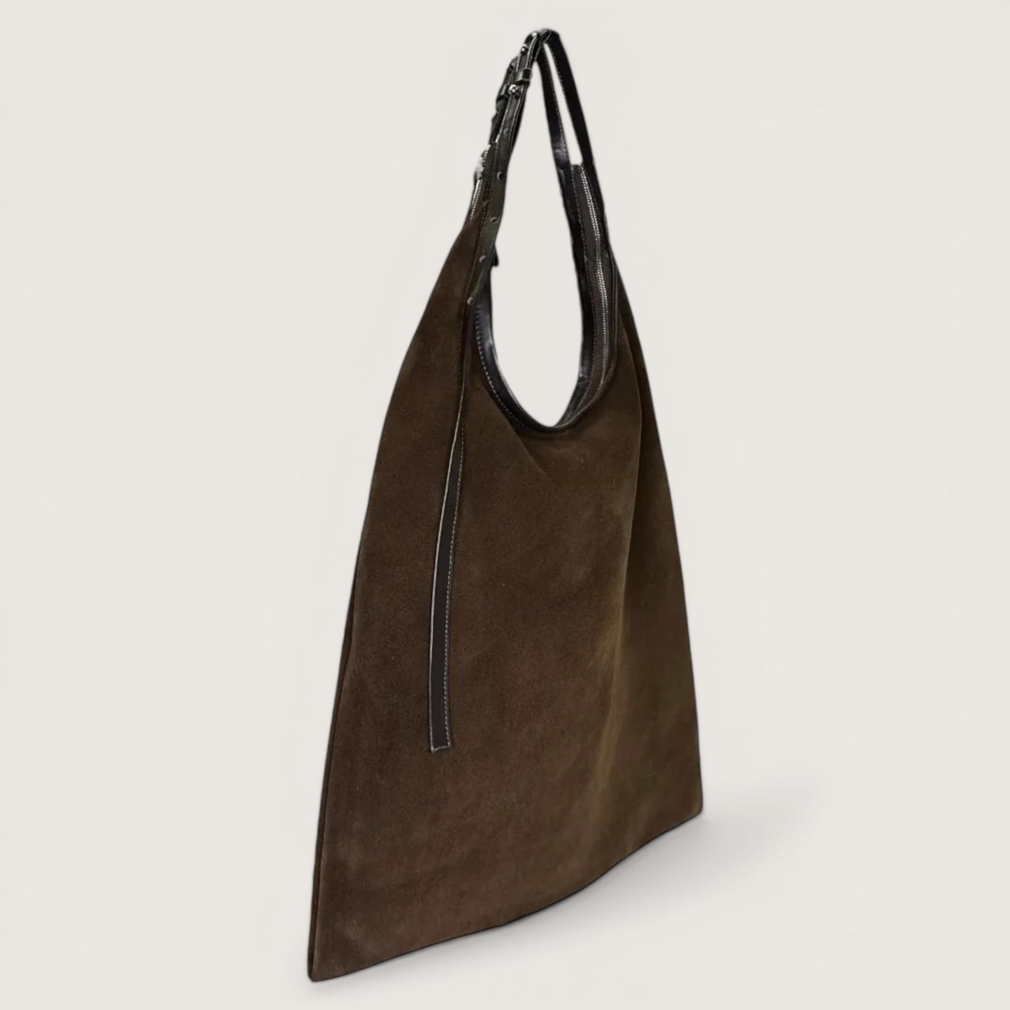 Сумка Etape 0017 La Poche Grande Suede Dark chocolate