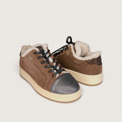 Взуття LA8 FW2505 cacao-glitter bronze/beige