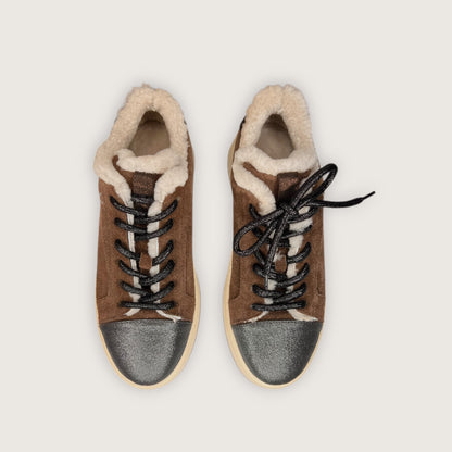 Взуття LA8 FW2505 cacao-glitter bronze/beige