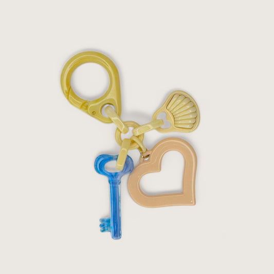Брелок LA8 Labam 30379 blue key heart bag