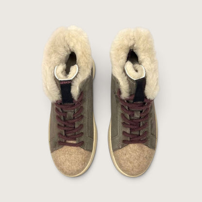 Взуття LA8 FW2604 grey taupe- cherry/grey