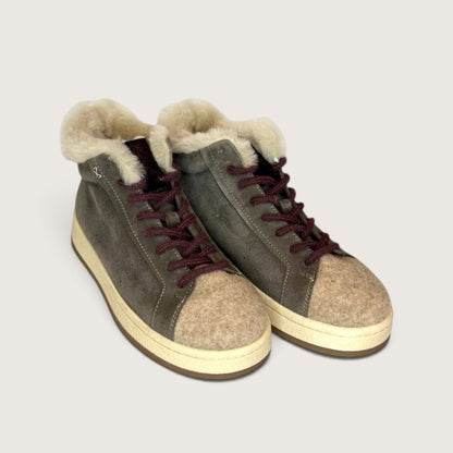Взуття LA8 FW2604 grey taupe- cherry/grey