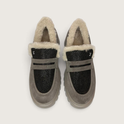 Взуття LA8 FW2603 grey taupe /bronze glitter