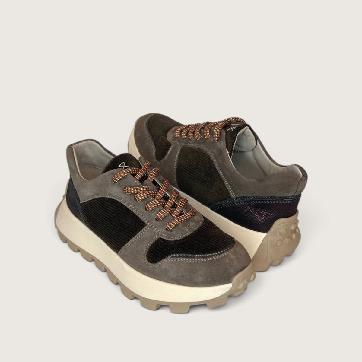 Взуття LA8 FW2602au taupe/brown velvet