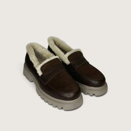 Взуття LA8 FW2603 chocolate/shimmer suede