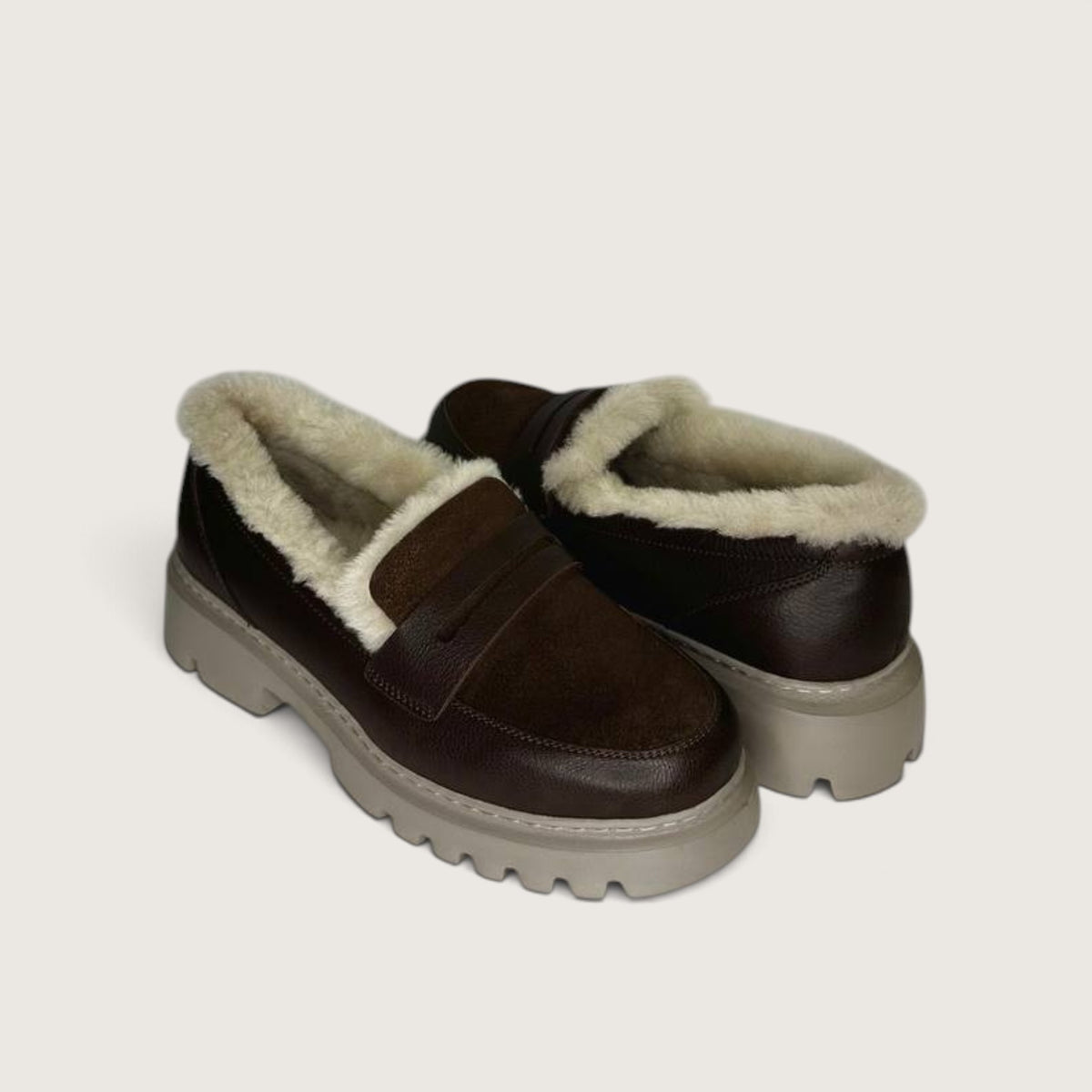 Взуття LA8 FW2603 chocolate/shimmer suede