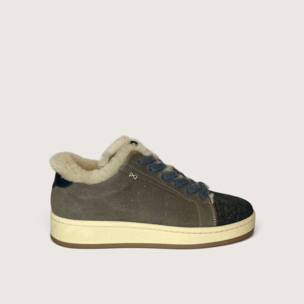 Взуття LA8 FW2605 grey taupe- blue/silver glitter