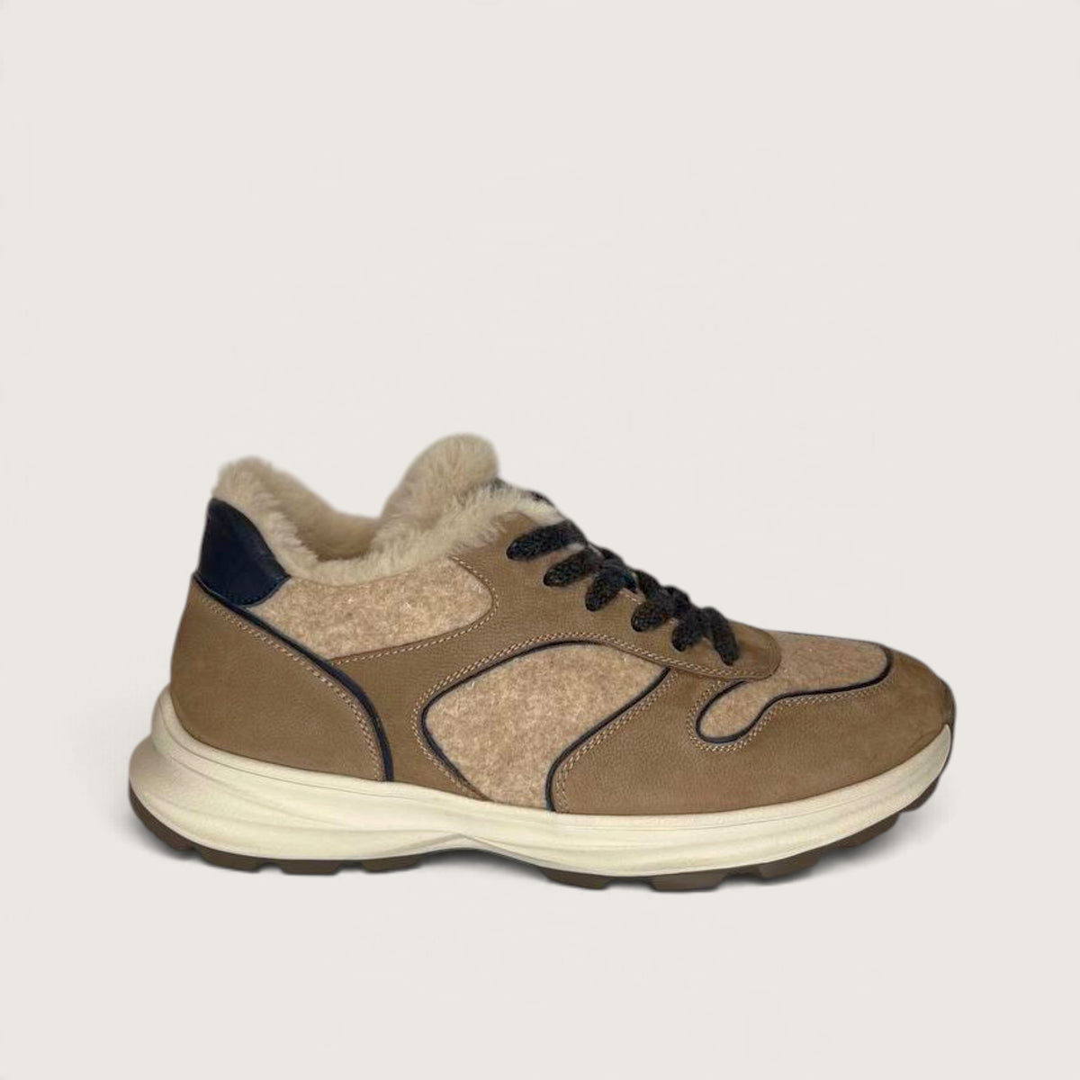 Взуття LA8 FW2602m taupe nubuk-blue/beige