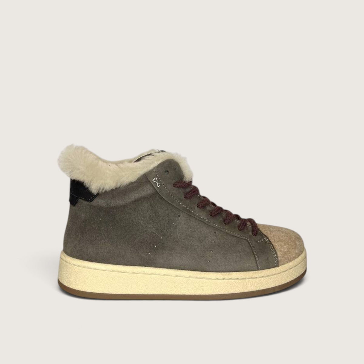 Взуття LA8 FW2604 grey taupe- cherry/grey