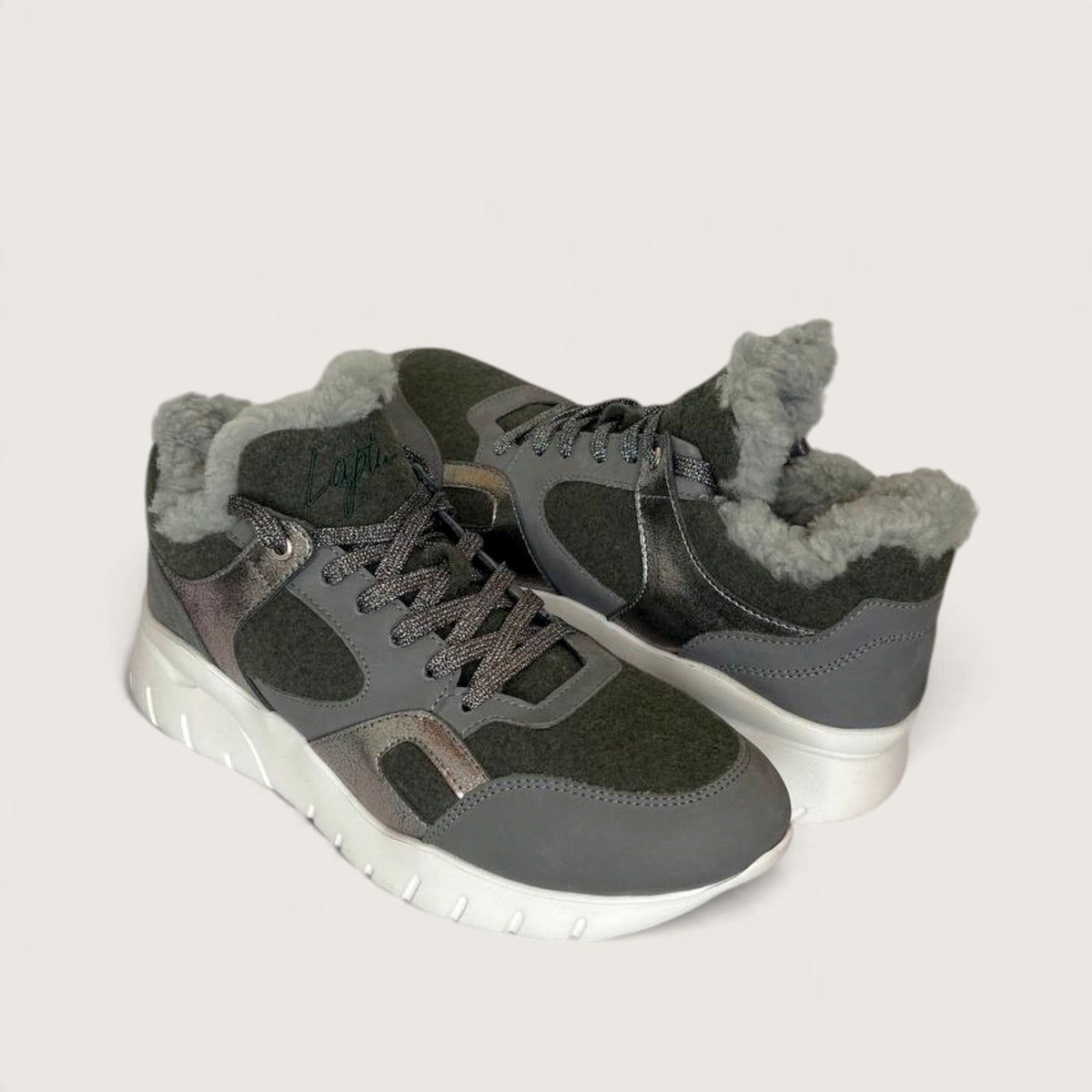 Взуття Lapti WA9538 gray green