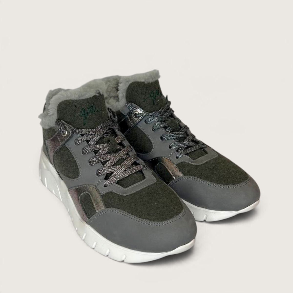 Взуття Lapti WA9538 gray green