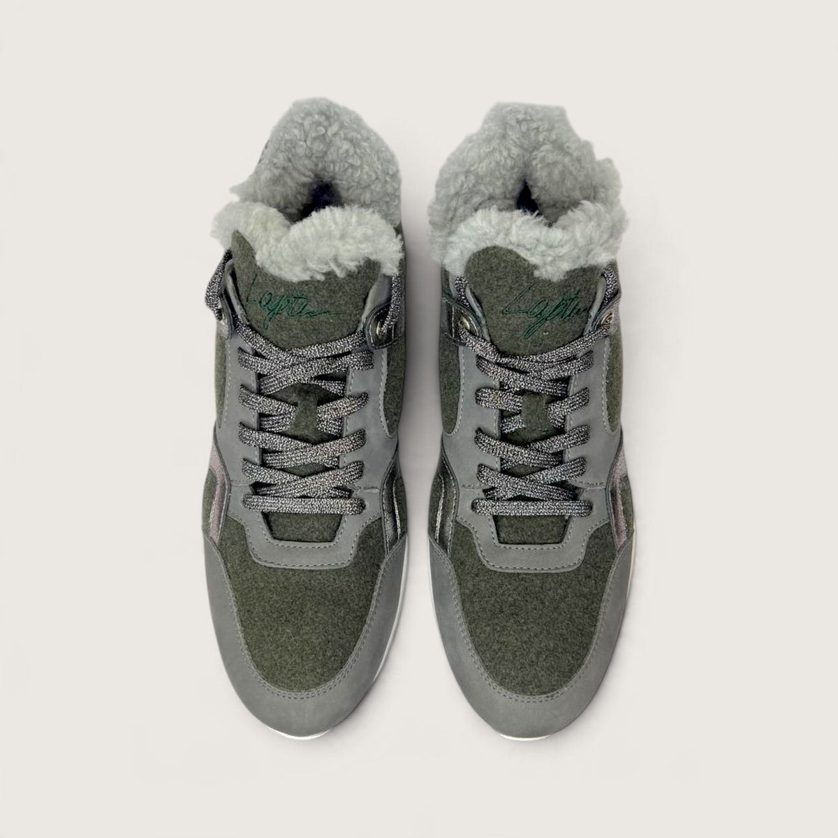 Взуття Lapti WA9538 gray green