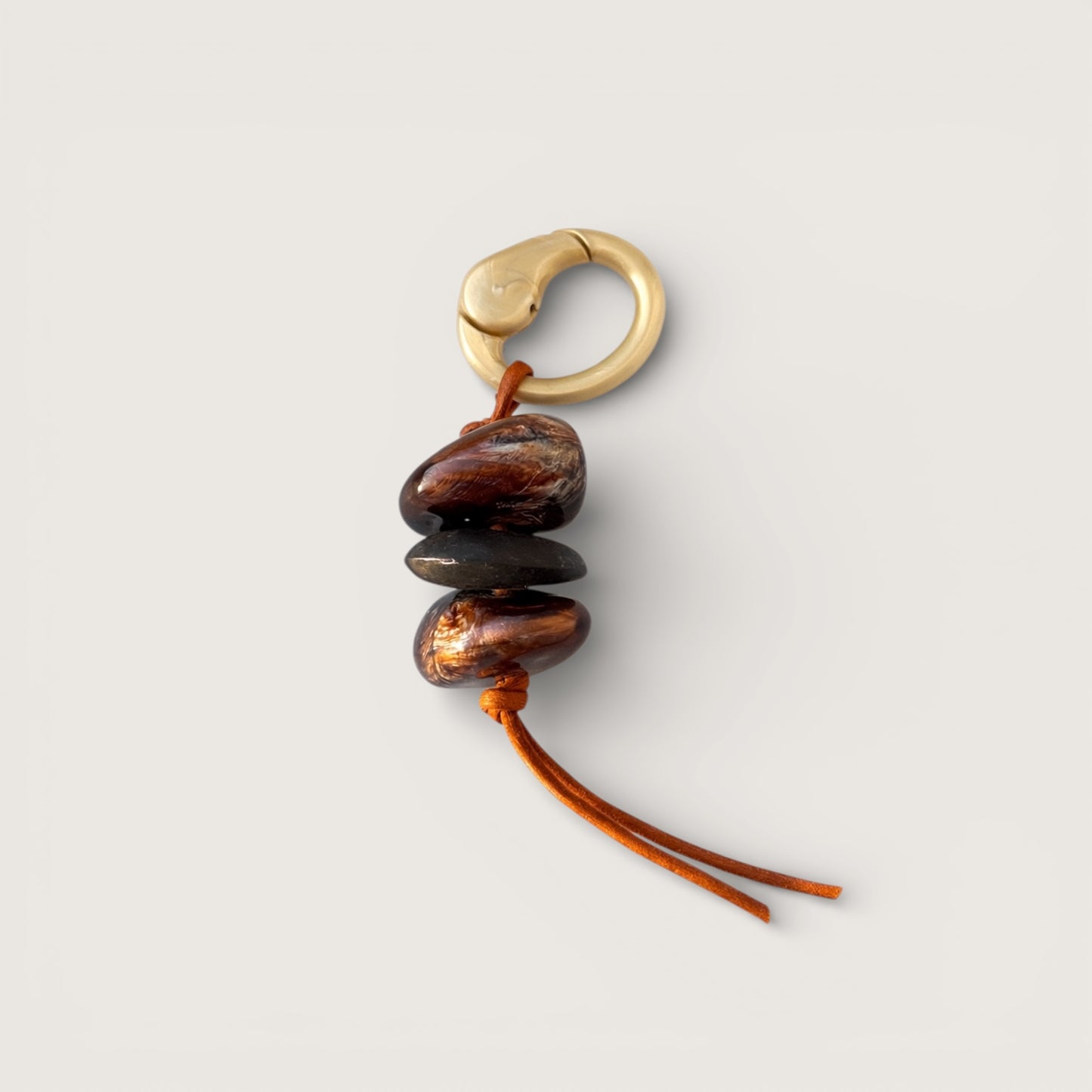 Брелок LA8 Labam 30983 charm 9 brown stones