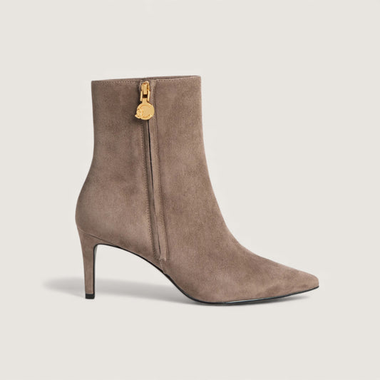 Італійські шкіряні жіночі ботильйони Coccinelle C-Me E4 SB2 11 01 01 N59 кольору тауп