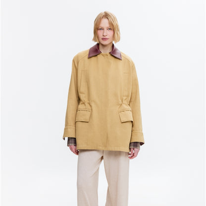 Куртка Iambrand джинсова кемел