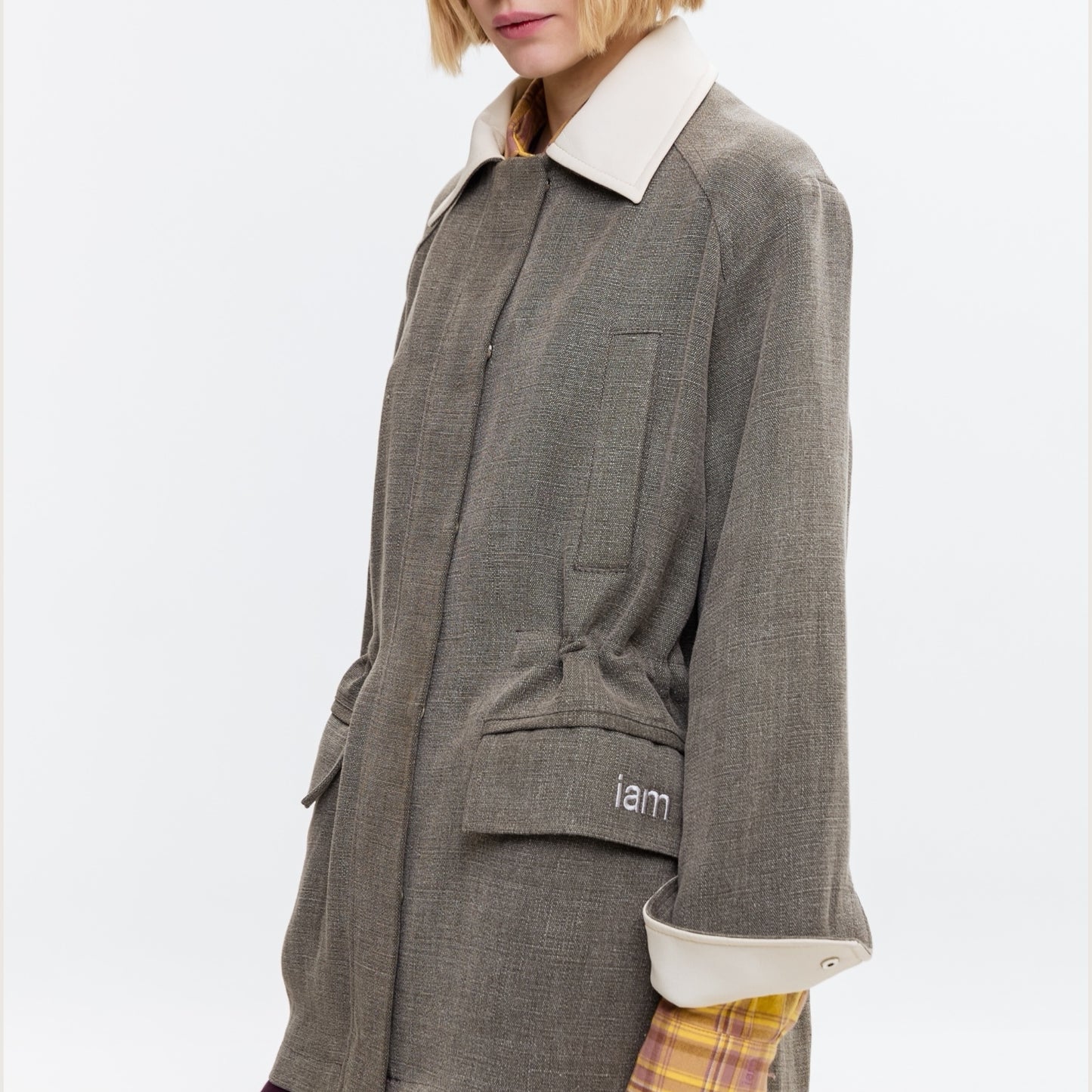 Куртка Iambrand джинсова сіра