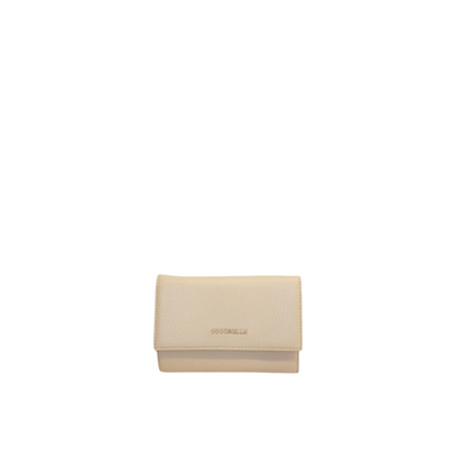 Перловий італійський шкіряний жіночий гаманець Coccinelle Metallic Soft E2 HW5 11 66 01 N80