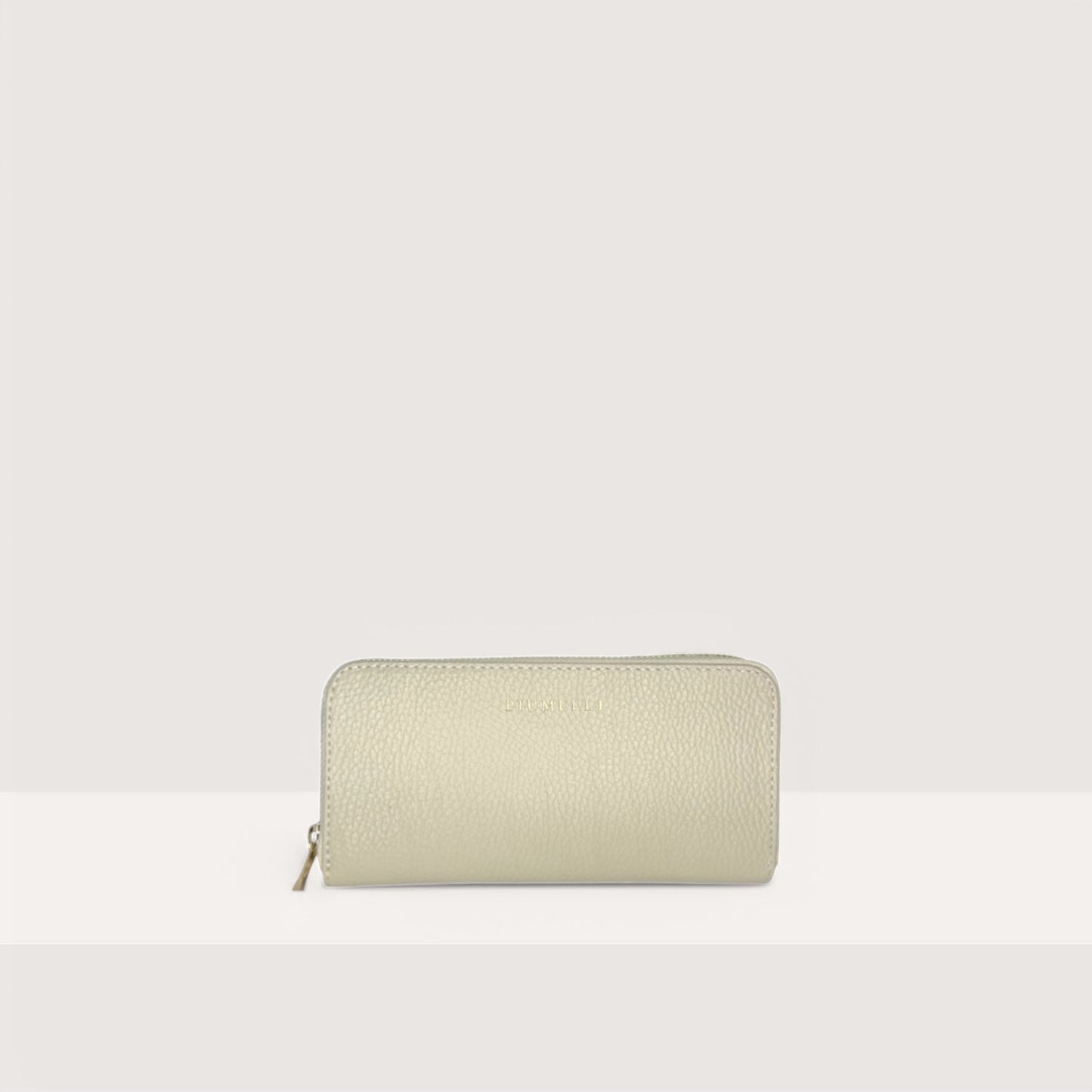 Білий італійський шкіряний жіночий гаманець Piumelli Demi_l D37 Off White