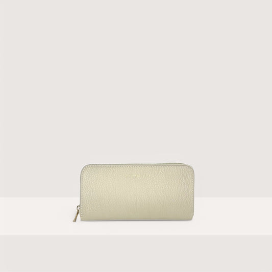 Білий італійський шкіряний жіночий гаманець Piumelli Demi_l D37 Off White