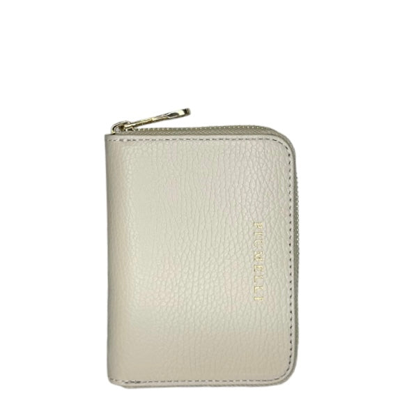 Білий італійський шкіряний жіночий гаманець Piumelli Demi_s D37 Off White