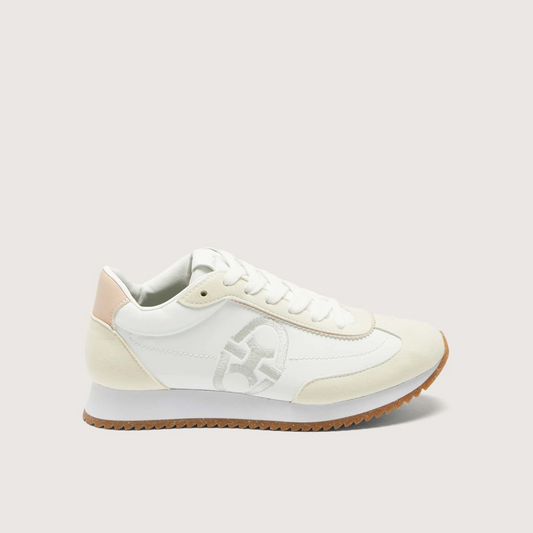 Білі італійські шкіряні жіночі кросівки Coccinelle C-Style 70 24 02 01 M65