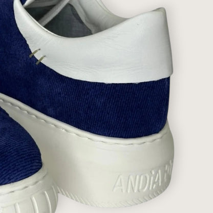 Взуття Andia Fora Zoe cut suede jeans blu