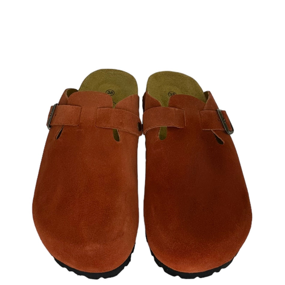 Взуття Etape slippers suede Sicilian orange