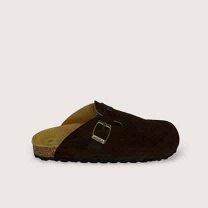 Взуття Etape slippers suede dark chocolate