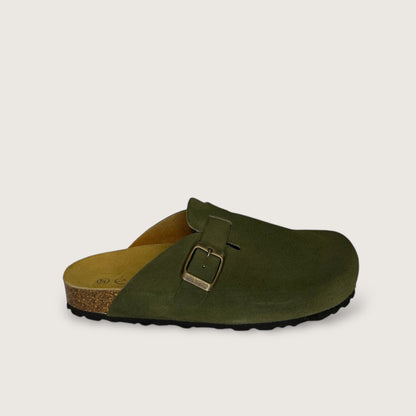 Взуття Etape slippers suede musgo