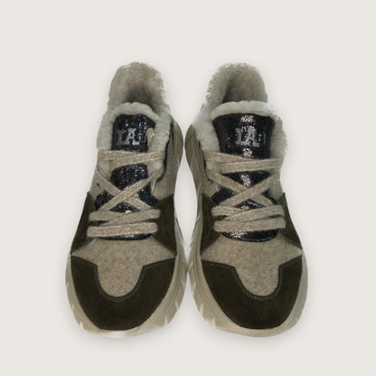 Взуття LA8 FW2201 dark khaki/beige
