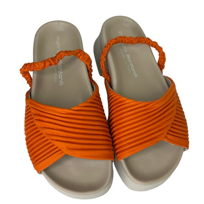 Взуття Patrizia Bonfanti Lux plisse orange