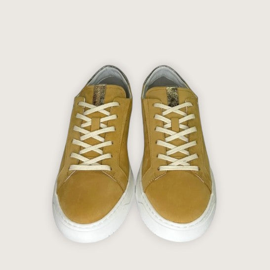 Взуття LA8 SS2405 mustard nub/glitter grey