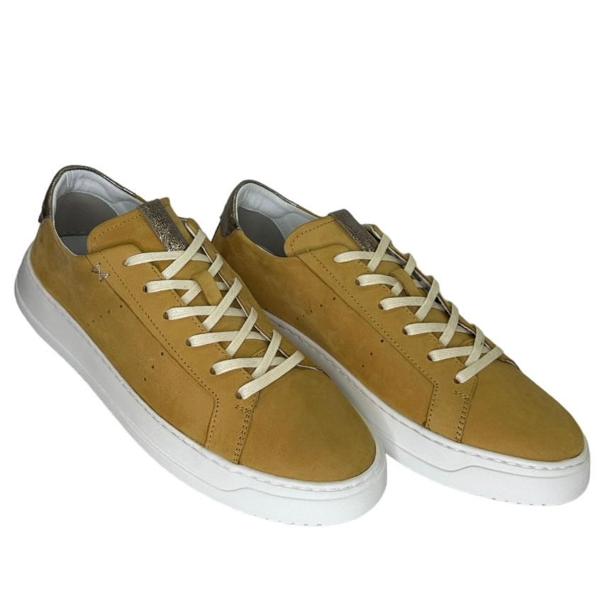 Взуття LA8 SS2405 mustard nub/glitter grey
