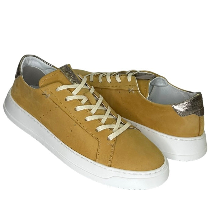 Взуття LA8 SS2405 mustard nub/glitter grey