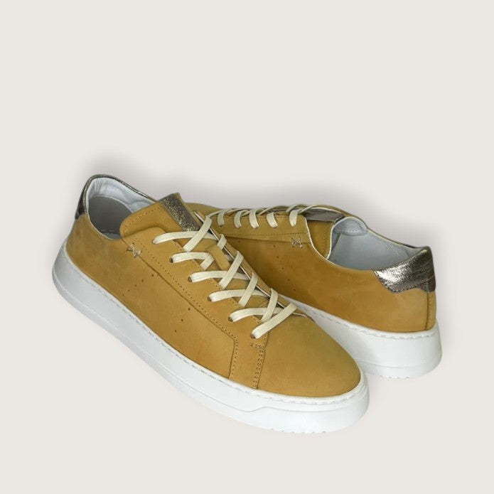 Взуття LA8 SS2405 mustard nub/glitter grey