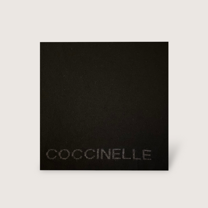 Чорний італійський вовняний жіночий шарф Coccinelle E7 GY1 31 02 01 557