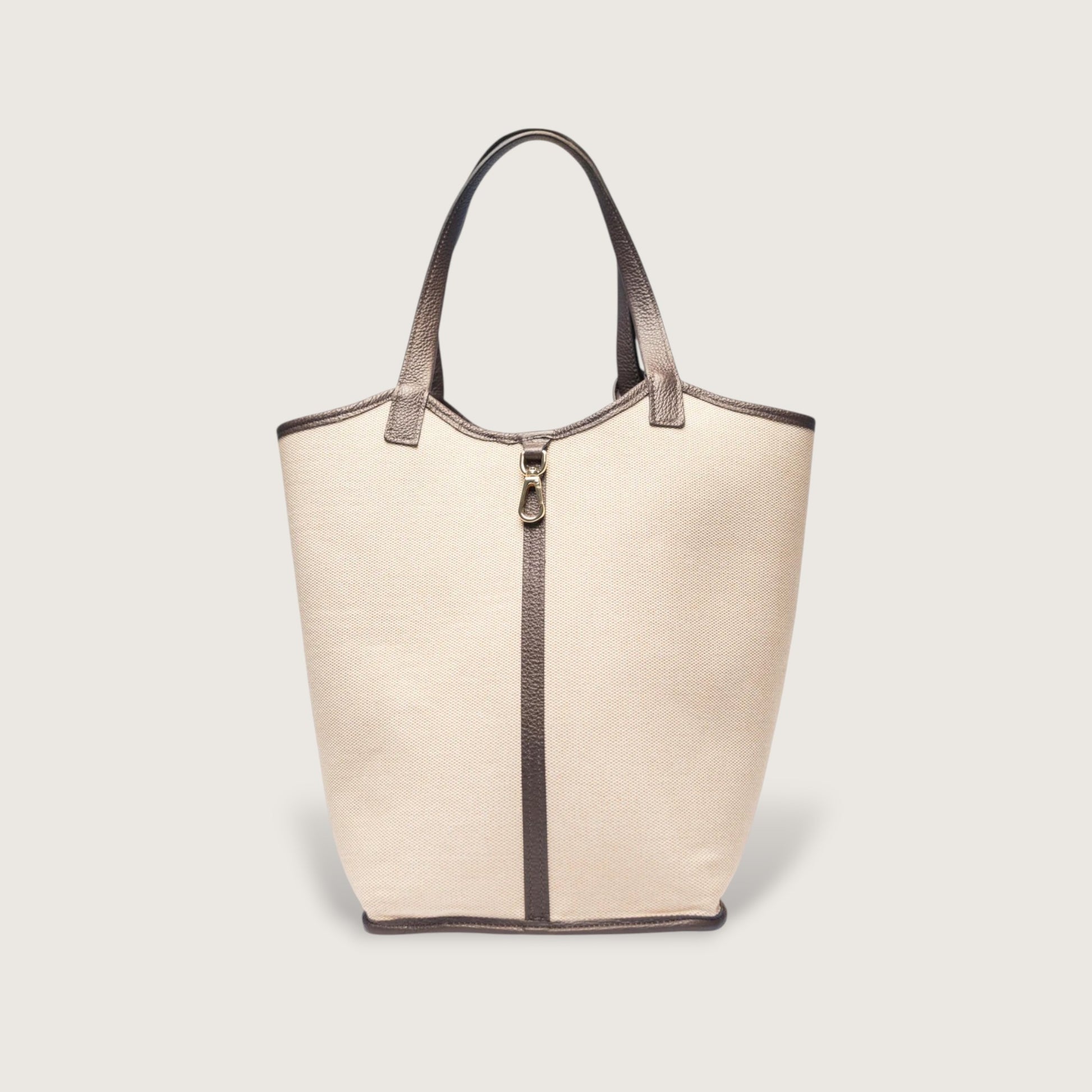 Італійська шкіряна жіноча сумка Christian Villa Sara Large 06485 Bag peggy t. Moro кольору какао