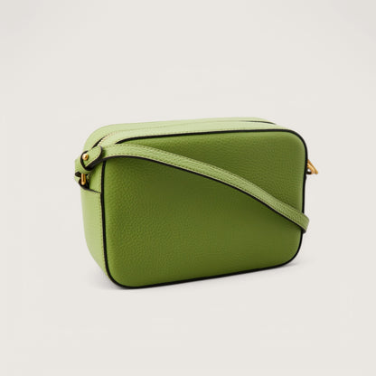 Салатова італійська шкіряна жіноча сумка Coccinelle Beat Soft Small Soft E1 MF6 15 02 01 G32