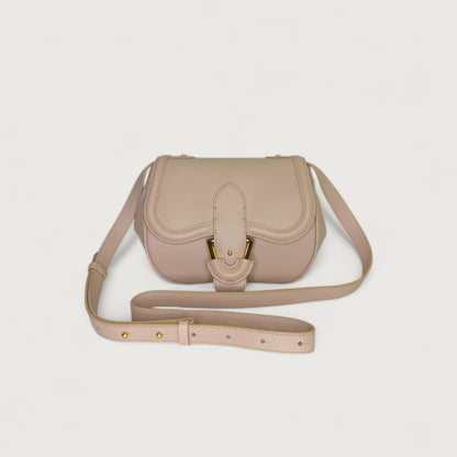 Пудрова італійська шкіряна жіноча сумка Coccinelle Blake Smooth Small Smooth E1 REK 15 01 01 N12