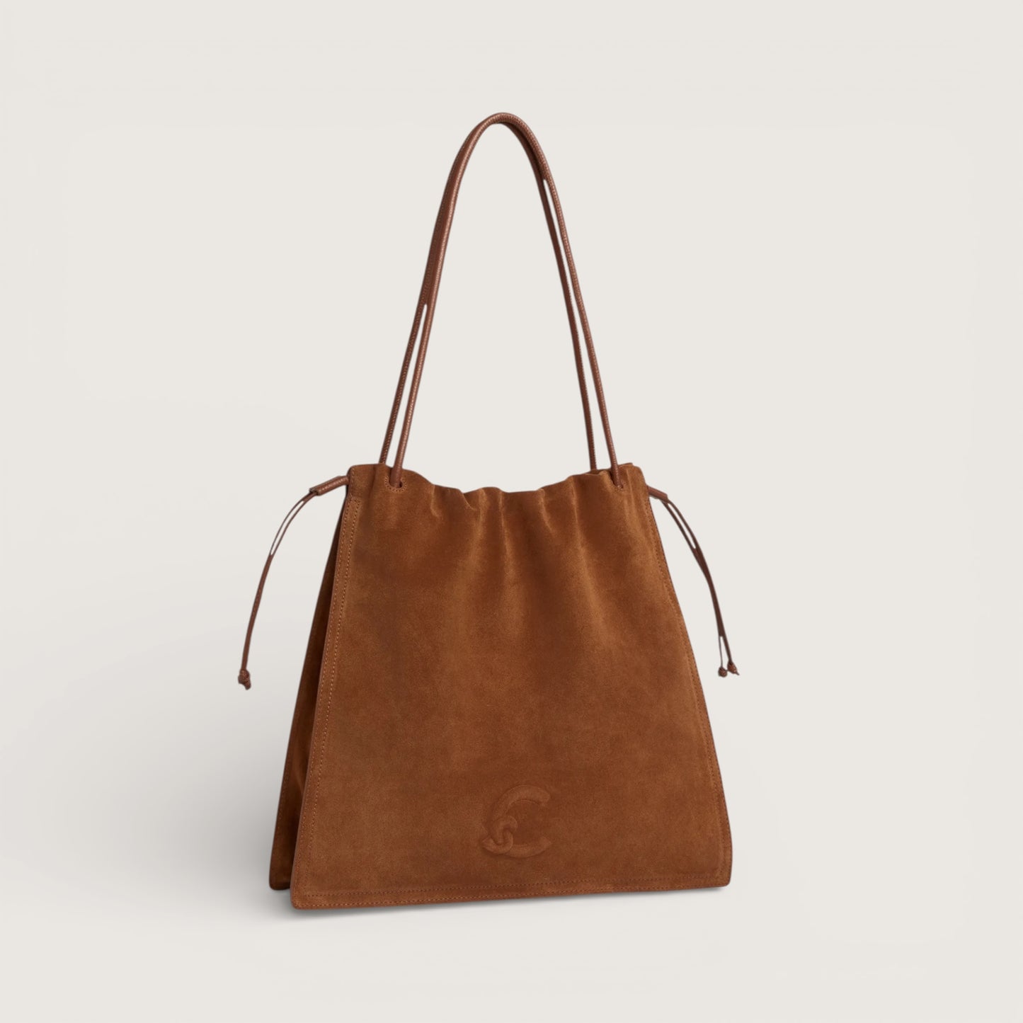 Коричнева італійська шкіряна жіноча сумка Coccinelle Dulse Large E1 SS6 11 01 01 W11